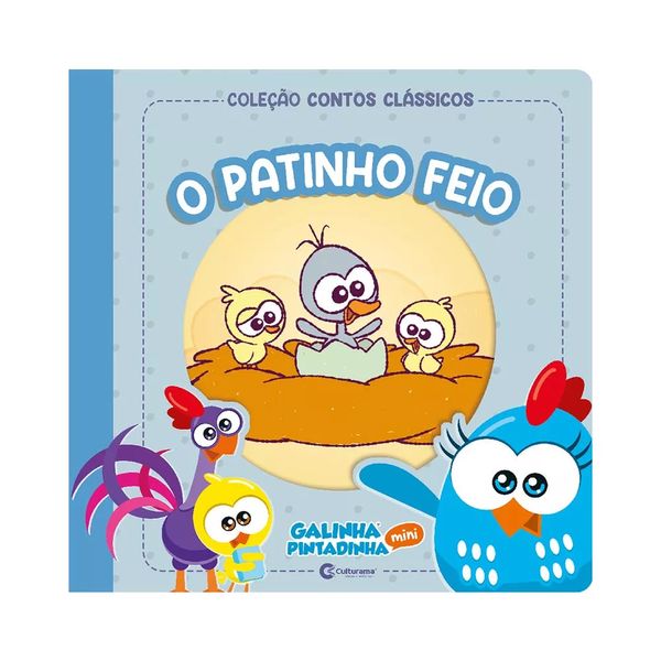Livro Infantil Culturama Contos Clássicos Galinha Pintadinha Mini e O Patinho Feio