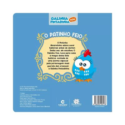 Livro Infantil Culturama Contos Clássicos Galinha Pintadinha Mini e O Patinho Feio