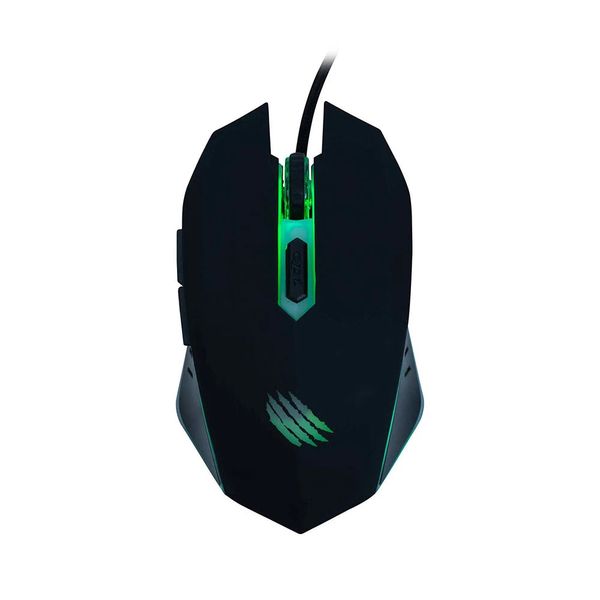 Mouse Gamer OEX Game Action Reloaded com LED Preto MS300