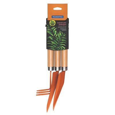 Conjunto Para Jardinagem Com 3 Pecas 78102-801 - Tramontina