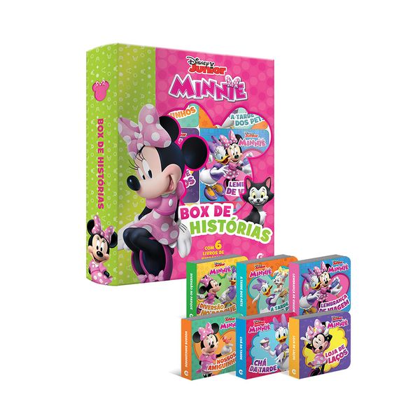 Livro Infantil Culturama Box de Histórias Minnie