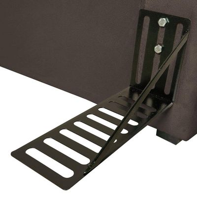 Cabeceira para Cama Casal Hellen Lara com Revestimento Platinum - 140cm de largura Marrom