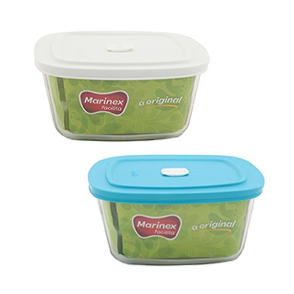 Pote de Vidro com Tampa Marinex Vap Facilita 2L - Item Sortido