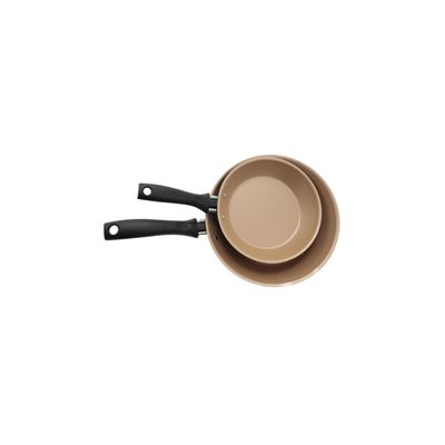 Conjunto de Frigideiras Antiaderente Tramontina Turim Vermlho com 2 Peças