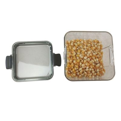 Pote Hermetico Conserva Tampa Veda Armazena 700ml Tempero Mantimento Alimento Acrilico Transparente
