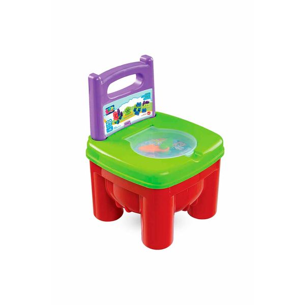 Brinkadeira Dismat Tic-Tac com 28 Peças Cores Diversas - Item Sortido