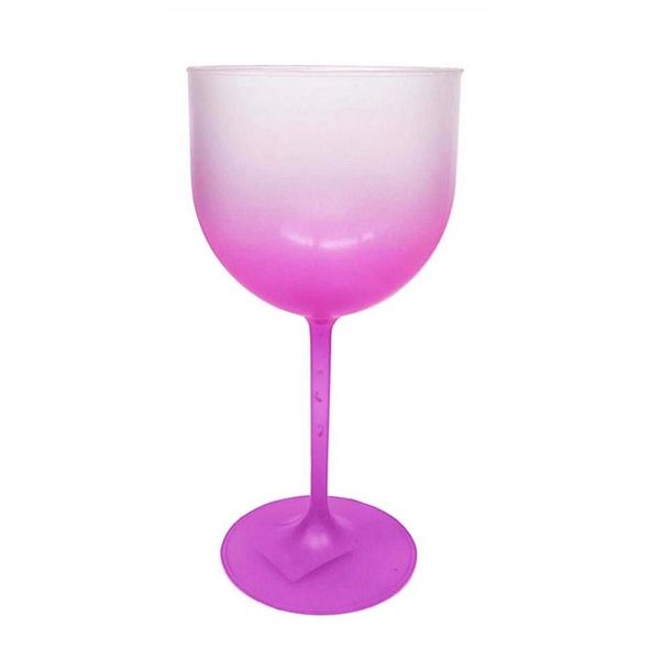 Taça para Gin Plástico Lsc Toys Degradê Roxo 600ml