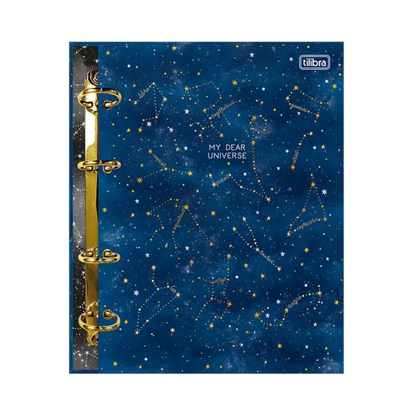 Caderno Colegial Tilibra Argolado Cartonado Sky Magic 160 Folhas - Item Sortido