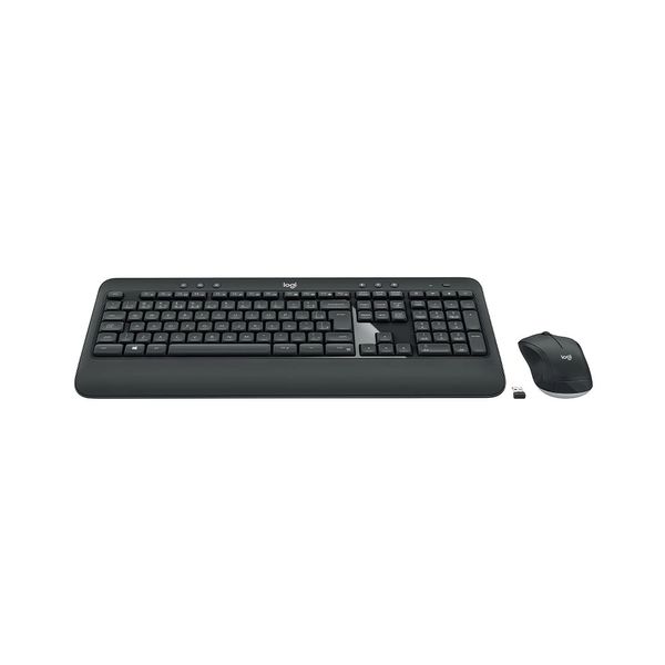 Kit Teclado e Mouse Logitech MK540 Advanced sem Fio Unifying Multimídia Preto Kit Teclado e Mouse Logitech MK540 Advanced sem Fio Unifying Multimídia Preto