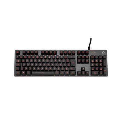 Teclado Mecânico Gamer Logitech G413 Carbon LED Vermelho Switch Romer-G Tactile