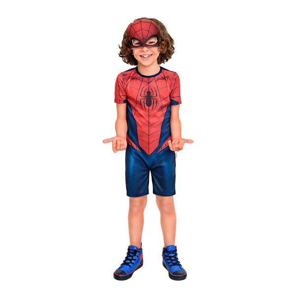 Fantasia Pop Homem Aranha Regina Tamanho M