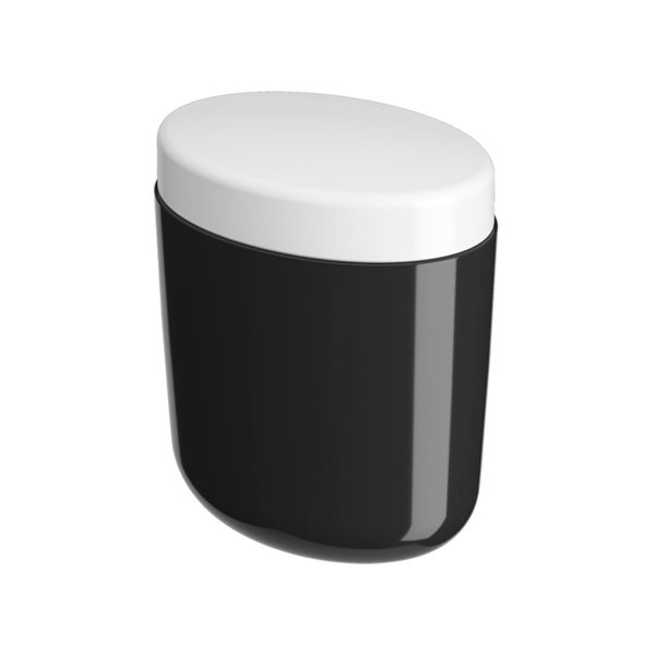 Porta Algodão Coza Full Preto