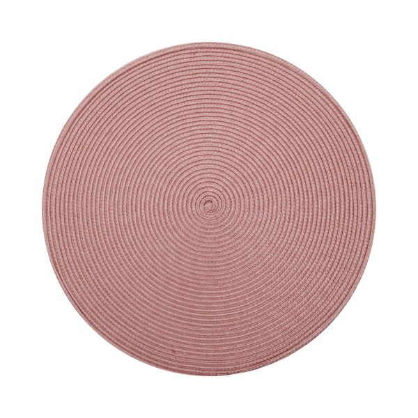 Jogo Americano Le New PVC e Poliéster Rosa 40cm 1 Peça