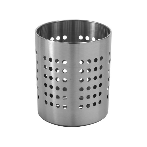 Porta Talher Le Chef Inox 12x14cm Prata