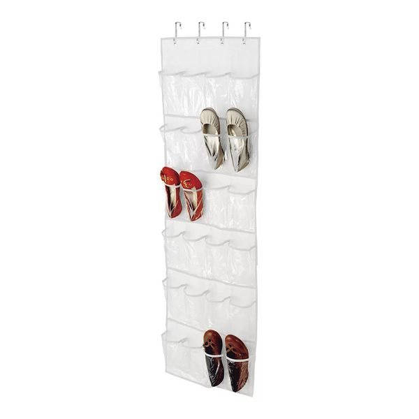 Organizador Le Clear Multiuso PVC Transparente com 24 Bolsos