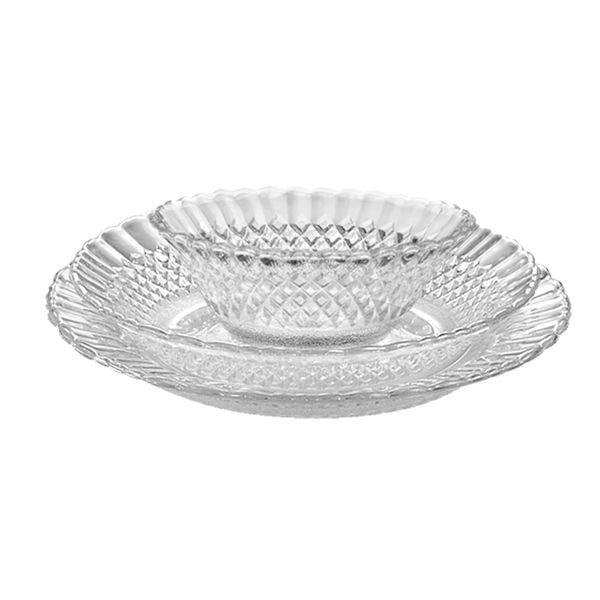 Aparelho de Jantar Wheaton Barroco Especial em Vidro 12 Peças Aparelho de Jantar Wheaton Barroco Especial em Vidro 12 Peças