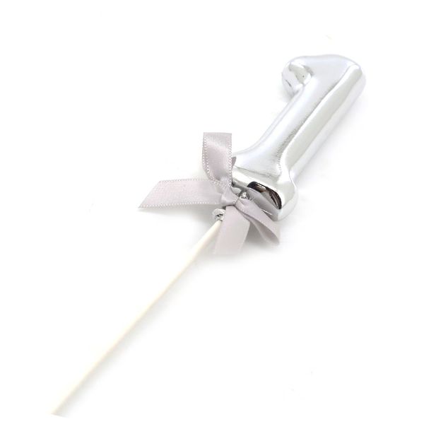 Topper Bolo Le Prata Número 1 Topper Bolo Le Prata Número 1