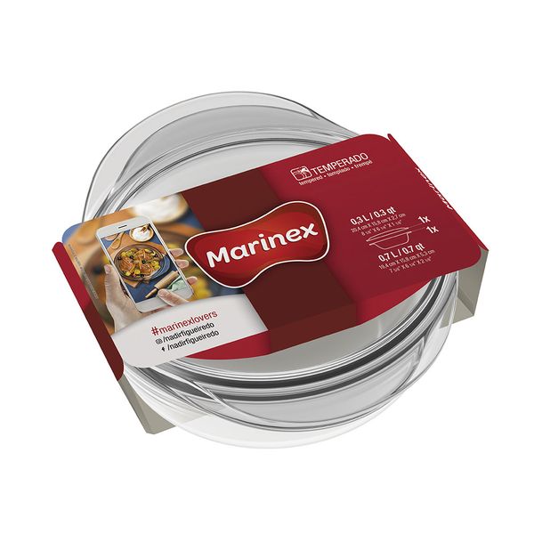 Assadeira Nadir Marimex Terrina em Vidro Redonda com Tampa 20cm 1 Peça Assadeira Nadir Marimex Terrina em Vidro Redonda com Tampa 20cm 1 Peça