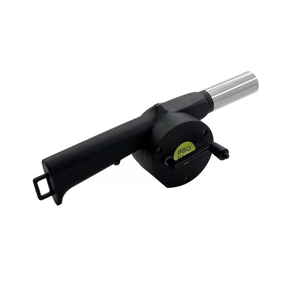 Soprador Manual Easy Grill Full Fit em Aço inox e Polipropileno 25x8x4,5cm Preto Soprador Manual Easy Grill Full Fit em Aço inox e Polipropileno 25x8x4,5cm Preto