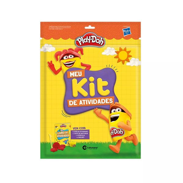 Livro Infantil Culturama Meu Kit para Atividades Play Doh Laranja Livro Infantil Culturama Meu Kit para Atividades Play Doh Laranja