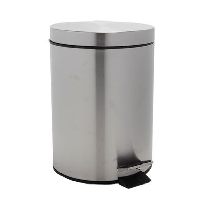 Lixeira Le Matte Inox Prata 5l