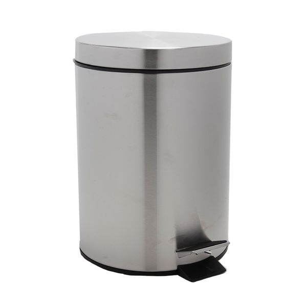 Lixeira Le Matte Inox Prata 5l