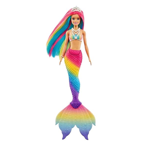 Boneca Barbie Sereia Muda de Cor