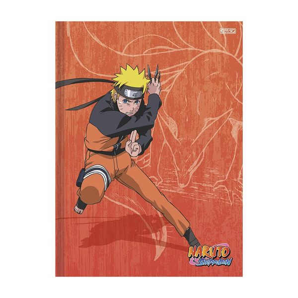 Caderno Brochurão São Domingos Capa Dura Naruto Shippden 80 Folhas - Item Sortido