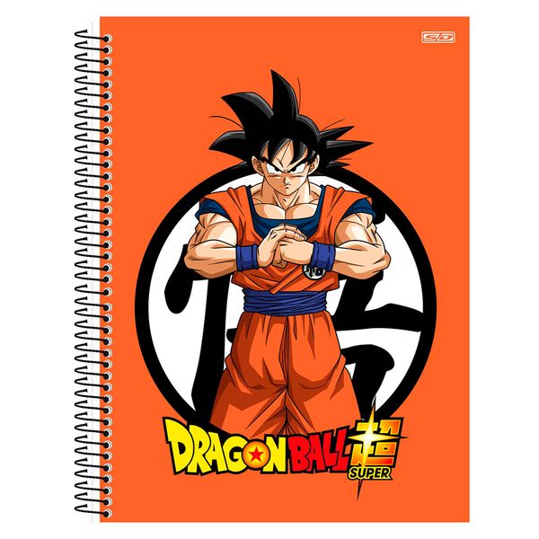 Caderno Universitário São Domingos Dragon Ball Capa Dura 15 Matérias 240 Folhas - Item Sortido