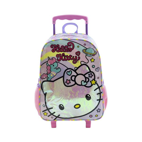 Mochilete Infantil Xeryus Hello Kitty Rainbow