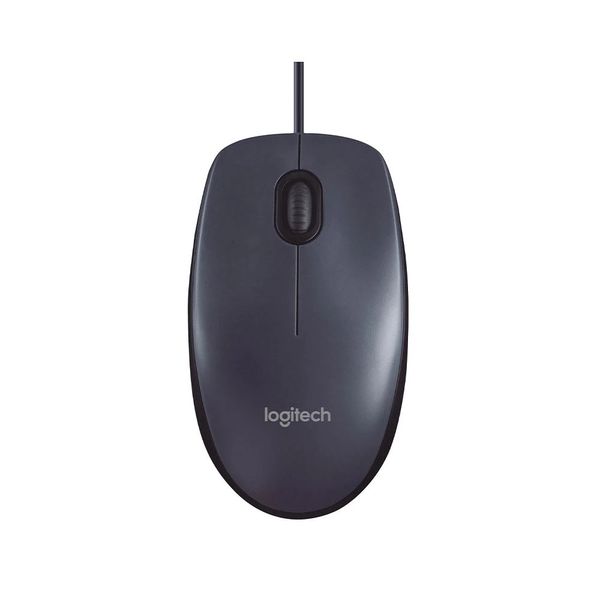 Mouse Logitech 1000DPI Preto M90 - 910-004053