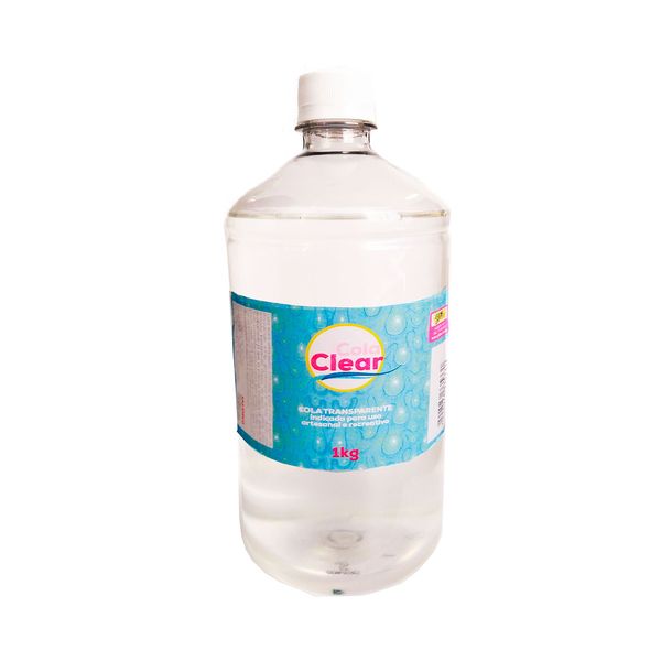 Cola Transparente Clear com 1kg