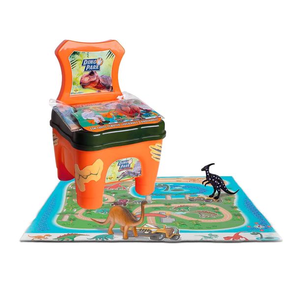 Cadeirinha Educativa Dino Park Samba Toys Cadeirinha Educativa Dino Park Samba Toys