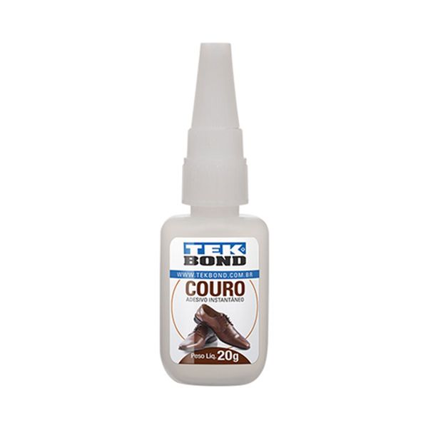 Cola Adesiva Instantânea para Couro 20g