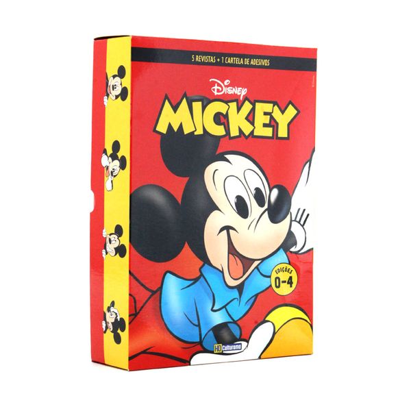 Livro Infantil Culturama Box Histórias em Quadrinhos Mickey