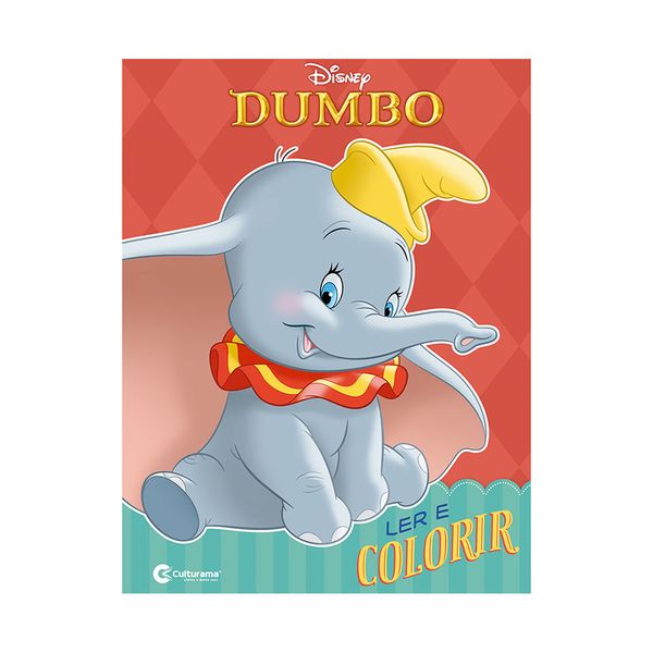 Livro Infantil Culturama Dumbo Histórias para Colorir Livro Infantil Culturama Dumbo Histórias para Colorir