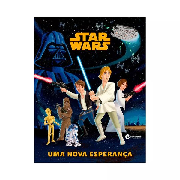Livro Infantil Culturama Stars Wars Uma Nova Esperança