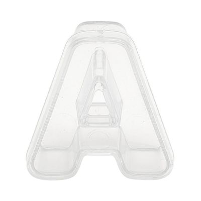 Caixa Acrílica Pop Festta com Tampa Letra A