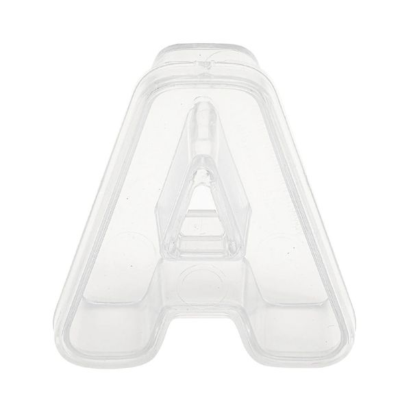 Caixa Acrílica Pop Festta com Tampa Letra A