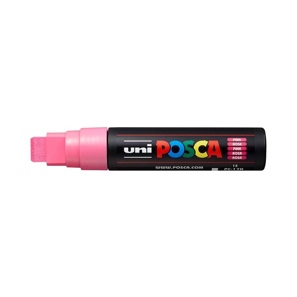 Caneta Permanente Posca Uniball 17K Rosa