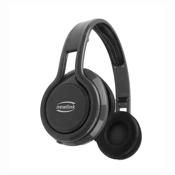 Headset Newlink Energy Conexão P2 com Haste Regulável e Microfone Cinza Headset Newlink Energy Conexão P2 com Haste Regulável e Microfone Cinza