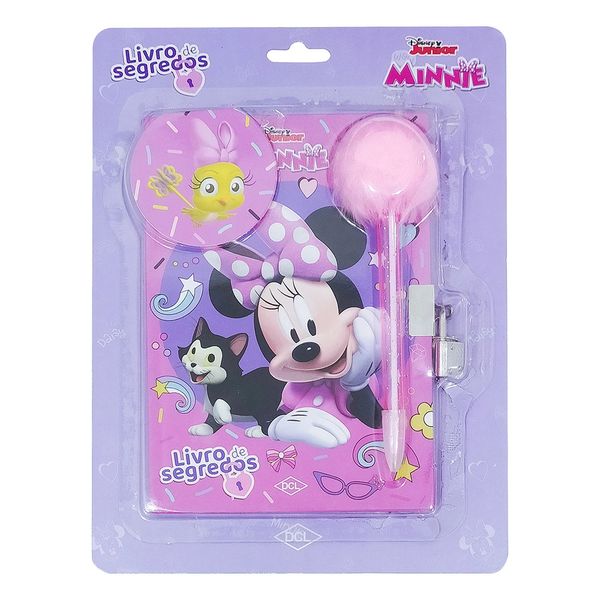 Diário Infantil Livro de Segredos Minnie DCL Disney