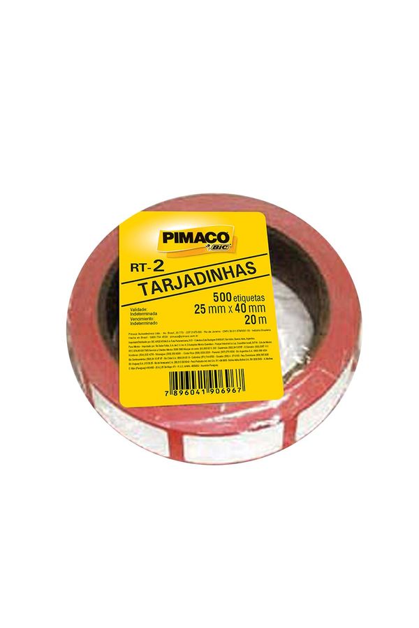 Etiqueta Adesiva Pimaco Preço RT2 com 500 Unidades 25x40mm