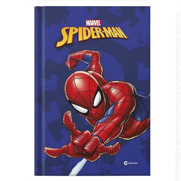 Caderno Brochura Culturama Capa Dura 1/4 Le Spider-Man 96 Folhas II