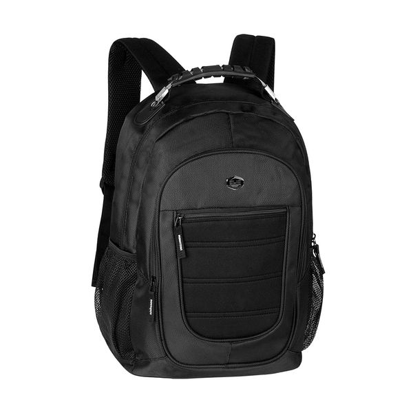 Mochila Laptop Clio Style Executiva Cabo de Aço Preta ML3113 18