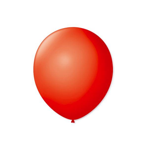 Balão São Roque Imperial Nº7 com 50 Unidades Vermelho