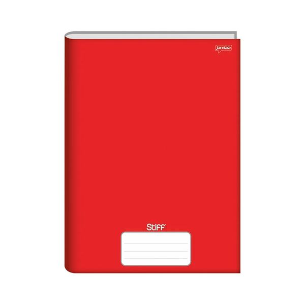Caderno Jandaia Brochura Capa Dura 1/4 Vermelho96 Folhas Caderno Jandaia Brochura Capa Dura 1/4 Vermelho96 Folhas