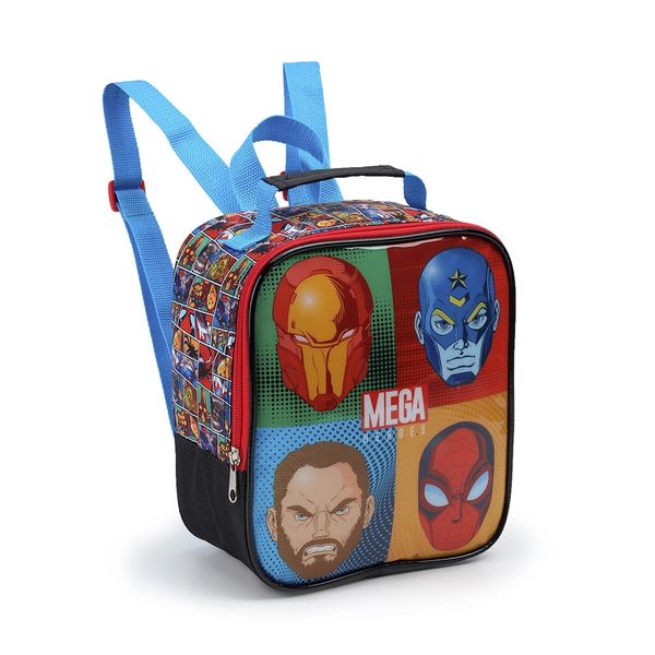 Lancheira Infantil Seanite Mega Heroes