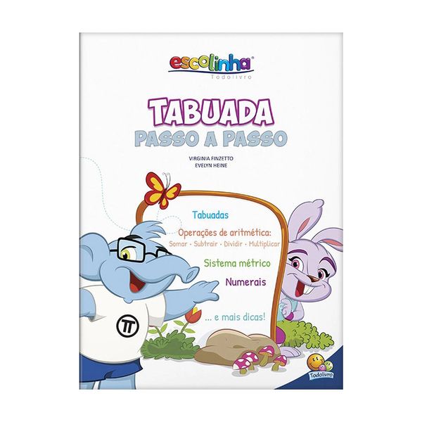 Livro Infantil Todolivro Tabuada Passo a Passo