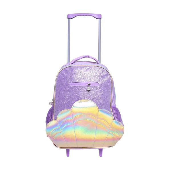 Mochilete Infantil com Rodinha Y'ins Concha Pérola Colors - Item Sortido Mochilete Infantil com Rodinha Y'ins Concha Pérola Colors - Item Sortido